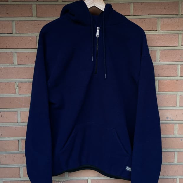 [L]90s Russell 러셀 made USA 플리스 집 후드 후리스