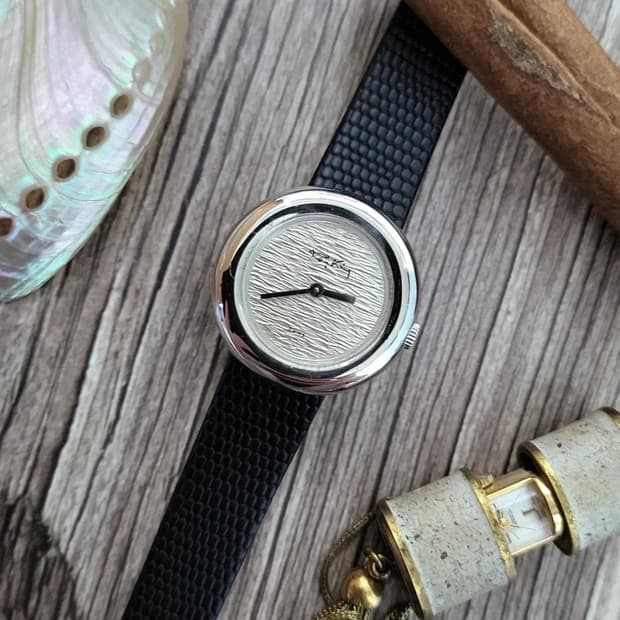 [특가상품]Roy King 스털링 실버 남여공용 빈티지 수동시계