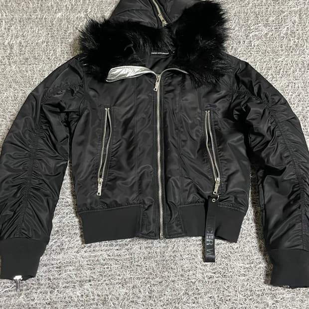 racer worldwide 퍼 봄버 블랙