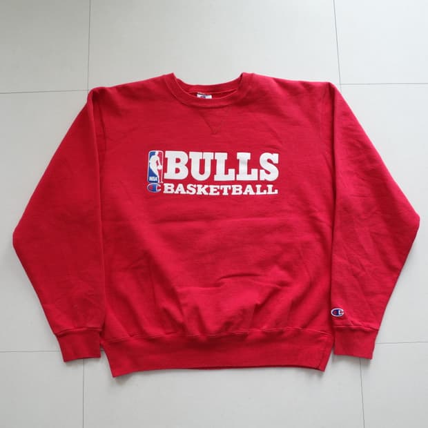 90s 챔피온 NBA 시카고 불스 Made In USA 맨투맨 XL