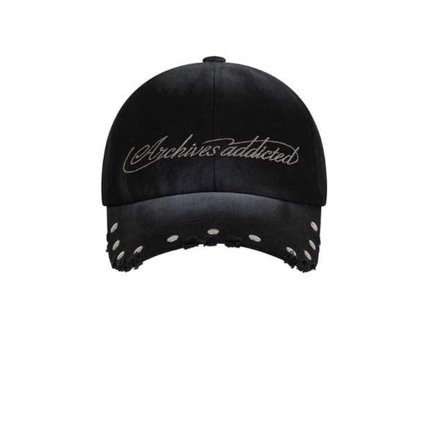 2000아카이브스 ADDICTED RIVET CAP (BLACK)
