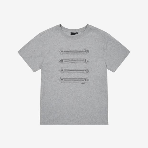 Napoleon Corded Half Top (Gray)