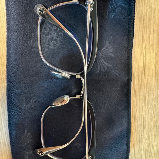 크롬하츠 슬런트 레딕션1 54사이즈 bk/ss 블랙 실버