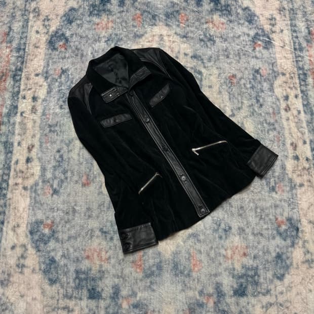 90s kenji ito archive leather trimming j