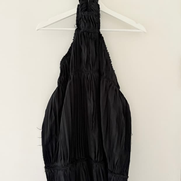 eonts hand crease apron black