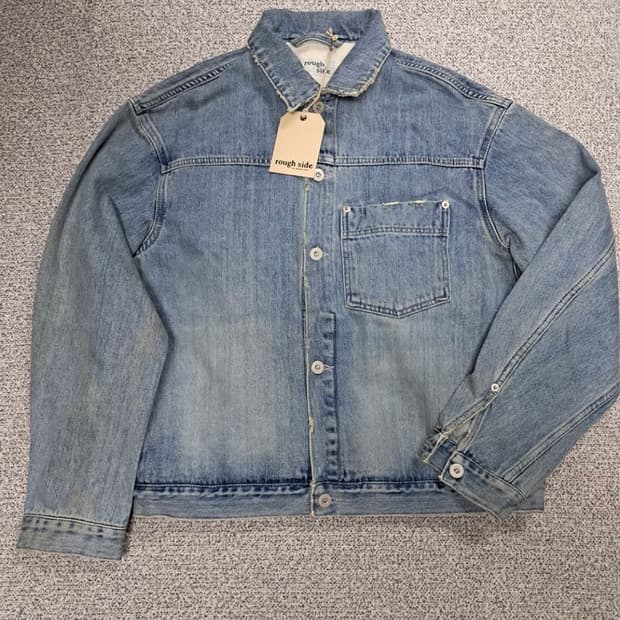 러프사이드 데님자켓