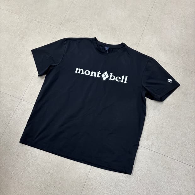 몽벨 빅로고 스포티 반팔티