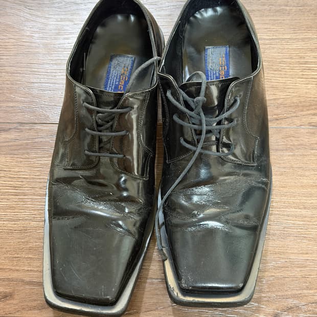 후망 스퀘어토 레더 부츠 260mm 