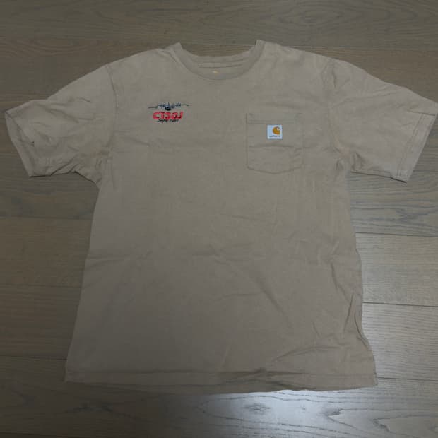 (희귀) 빈티지 칼하트 C-130J 슈퍼 허큘리스 티셔츠 L