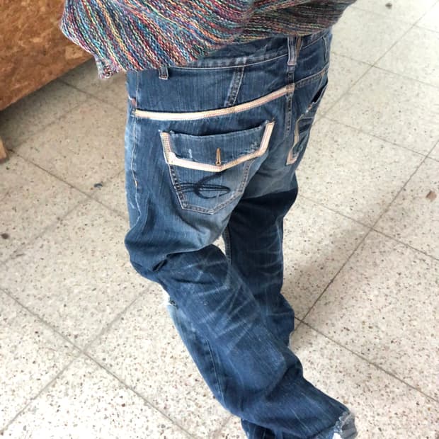 denim pt / redpepper