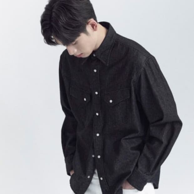 홈그로운서플라이(HGS) 데님 셔츠, SM