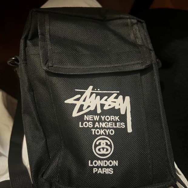스투시 잡지부록 핸드백