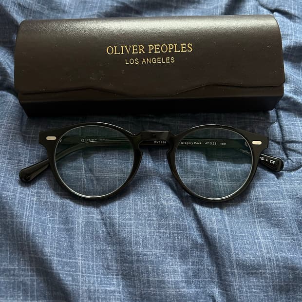 올리버 피플스 그레고리 팩 블랙