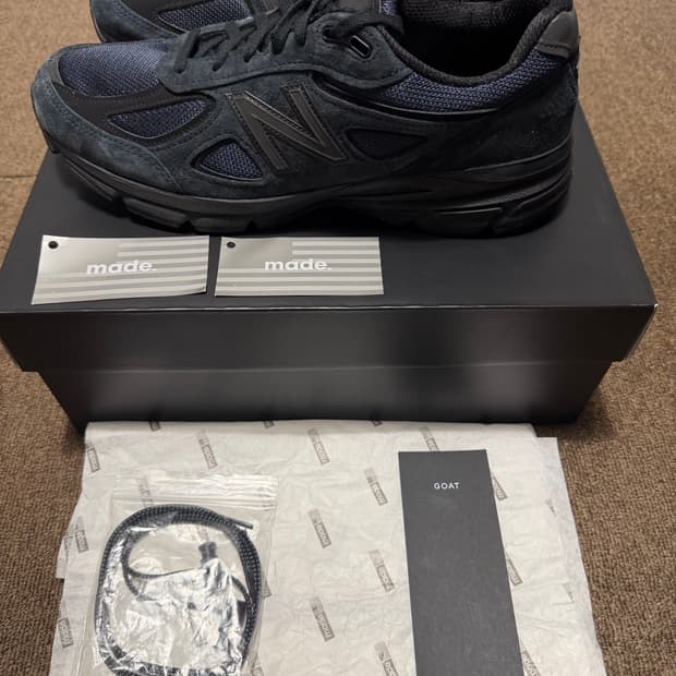 JJJJound (자운드) 990v4 네이비 285 