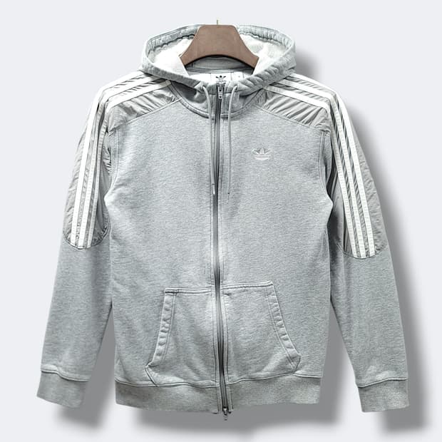 [M] 아디다스 그레이 오리지널 라드킨 후드집업