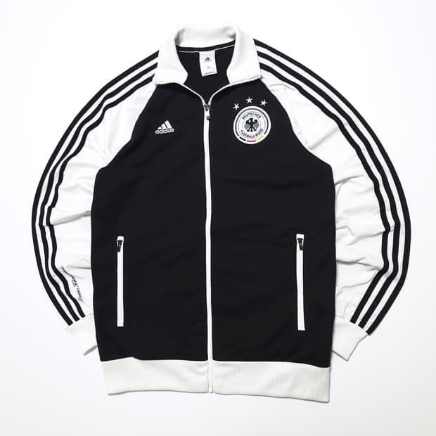 아디다스 대장급 13 독일 국대 트랙탑 져지 자켓 흰검
