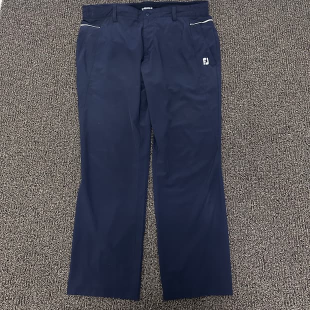 풋조이 남성 골프웨어 바지 네이비 34인치