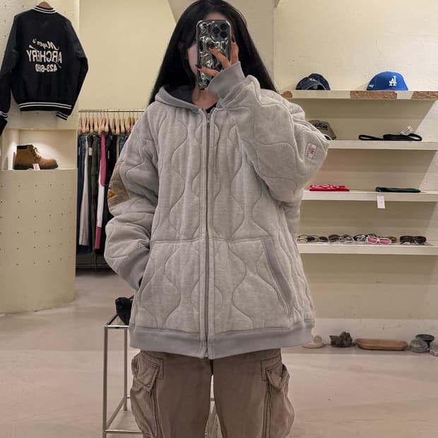 폴로 랄프로렌 아메카지 퀼팅 후드 점퍼 U1218