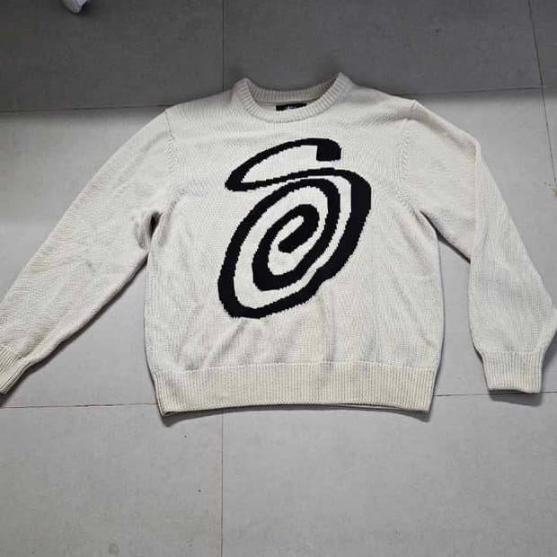 스투시 컬리S 니트