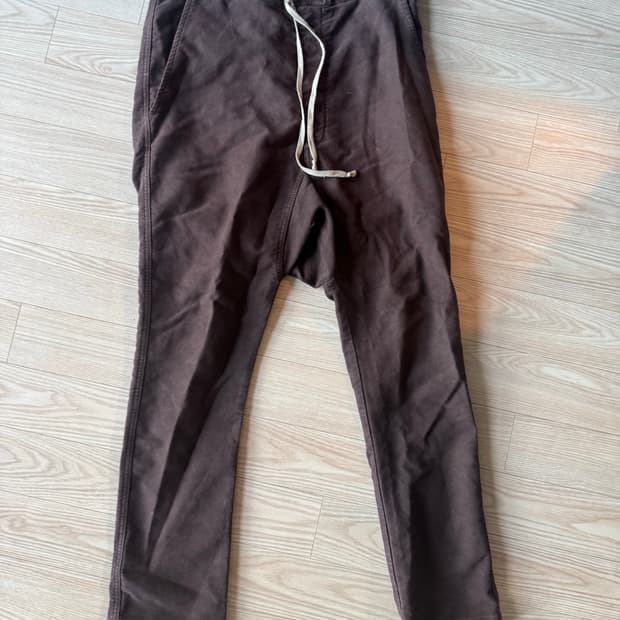 릭오웬스 다크쉐도우 배기팬츠 