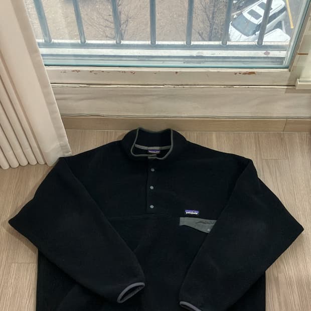 Patagonia 파타고니아 신칠라 블랙 포지그레이 xxl