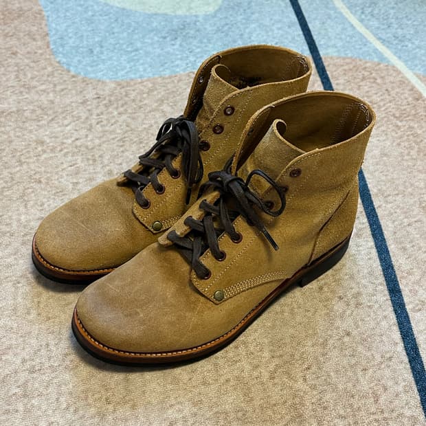 [9.5E] 버즈릭슨 스웨이드 서비스부츠 Type M-43 4934