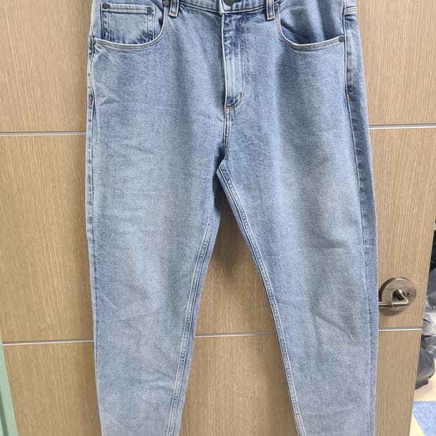 띠어리 연청 데님 바지 31