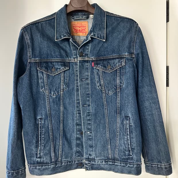 리바이스 타입3 트러커 지켓 미디엄 인디고 XL