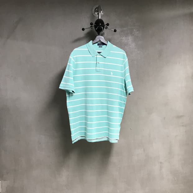 폴로 랄프로렌 PK 단가라 반팔 카라티 L