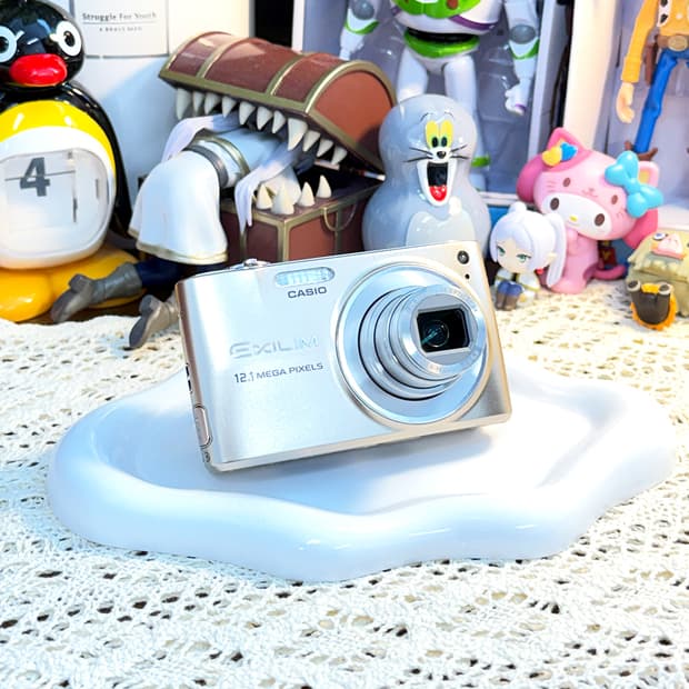 [한글지원💕] 메이크업 기능, 태연픽 카시오 Exilim Z400 골드