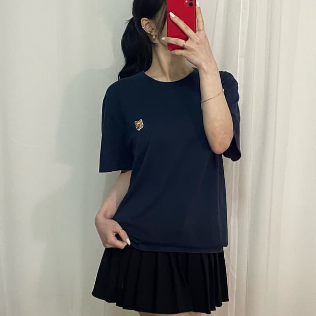 메종키츠네 반팔티