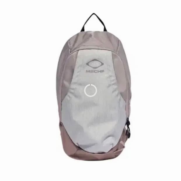 미스치프 백팩 핑크그레이