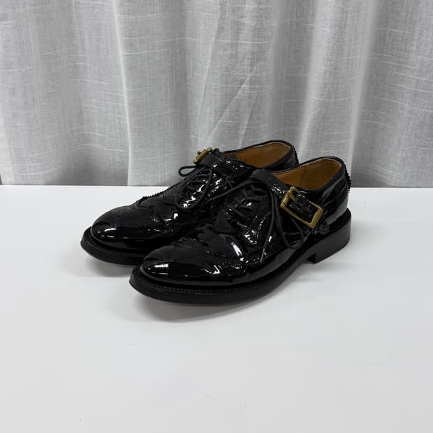Yuketen patent brogue oxford