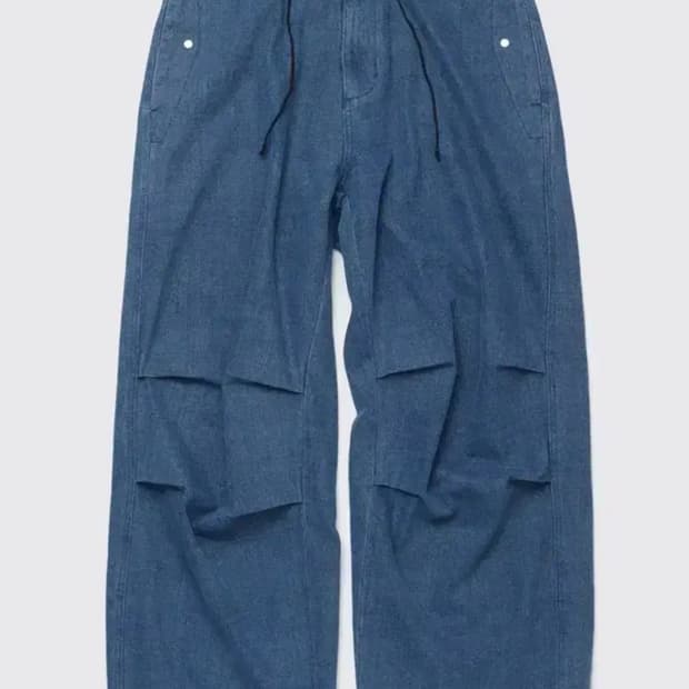 해칭룸 스노우진 워시드 블루