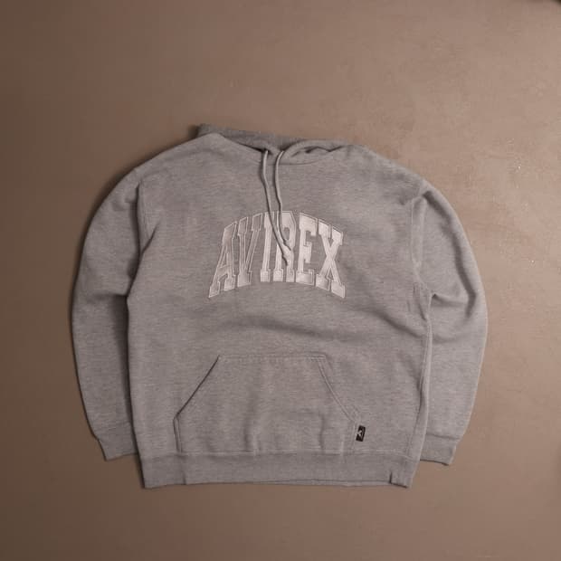 00's 아비렉스 재팬 로고 자수 후드티 A1757