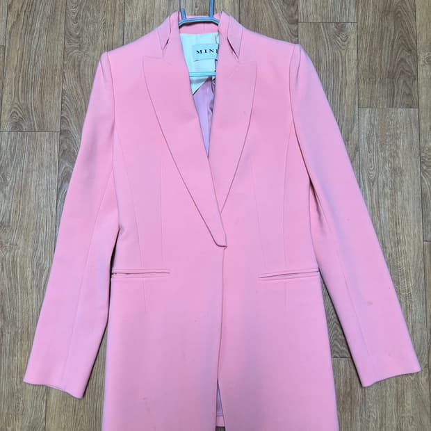 한섬 마인 핑크 자켓