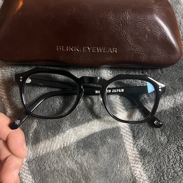 유스 블링크 안경 type1 블랙 