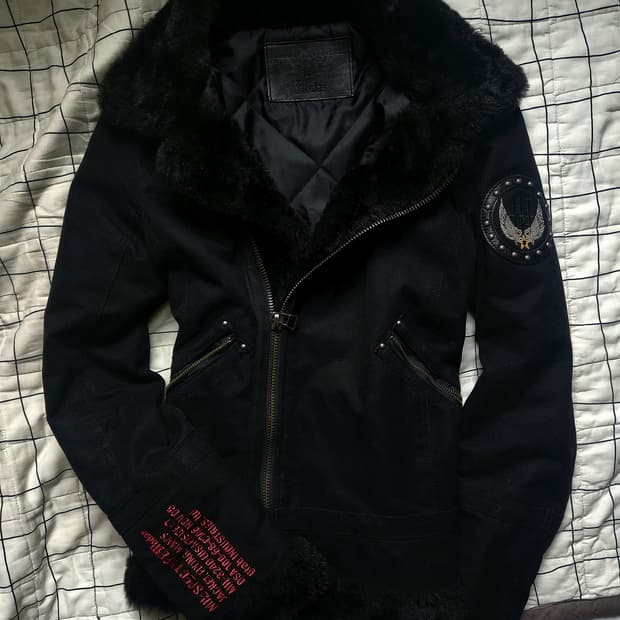 빈티지 Midas 퍼 자켓