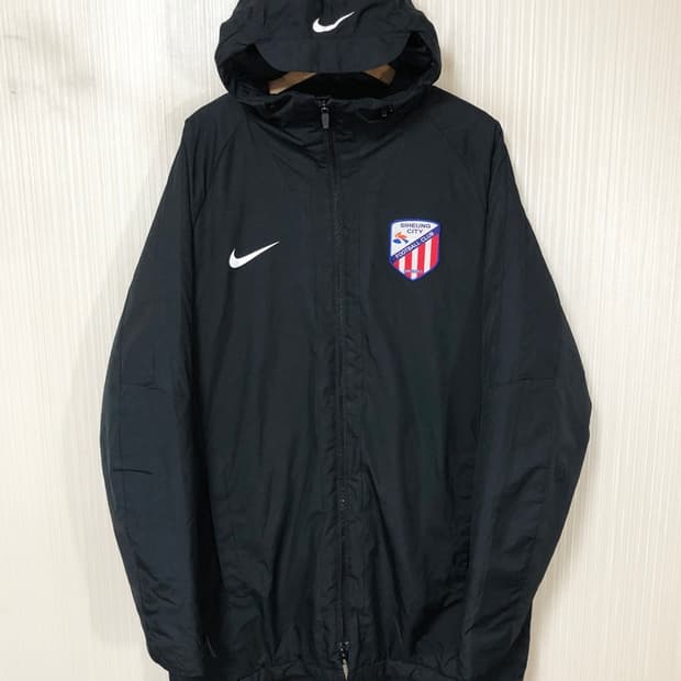 K3리그 나이키 시흥시민축구단 선수지급/실착 하프롱패딩자켓 L(105)