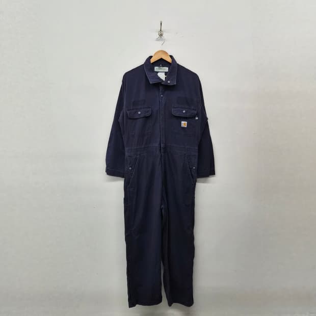 칼하트 네이비 점프수트 작업복 남자 36in