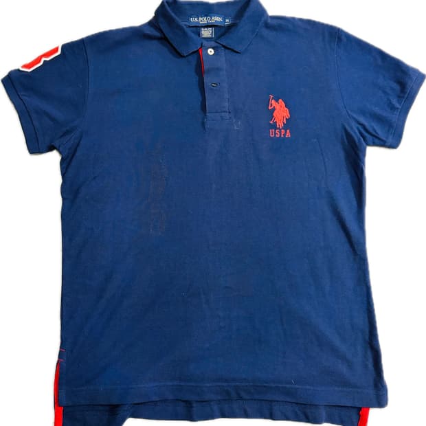 U.S. polo assn 빅포니 카라티 퍼플 M