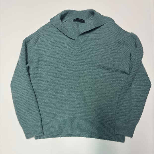 더니트컴퍼니 22시즌 오프넥 오퍼닛 부클 니트