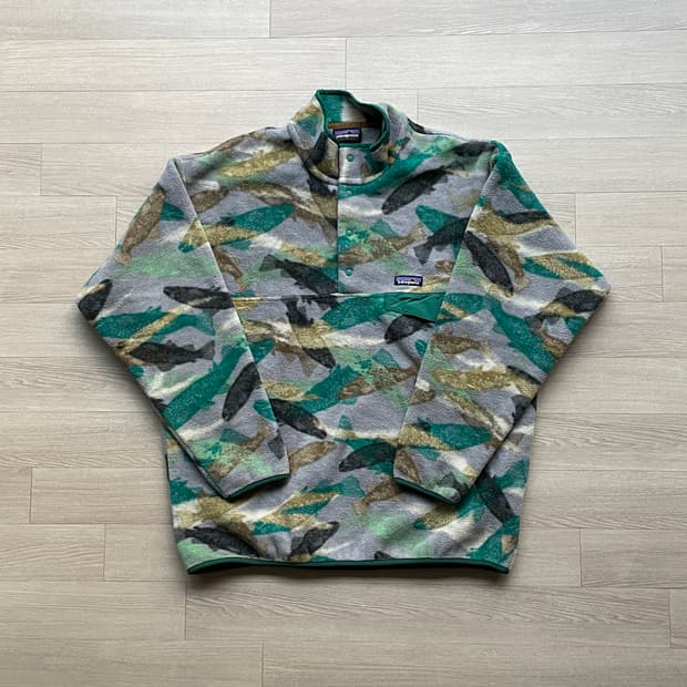 파타고니아 신칠라 연어떼 송어 패턴 rare patagonia