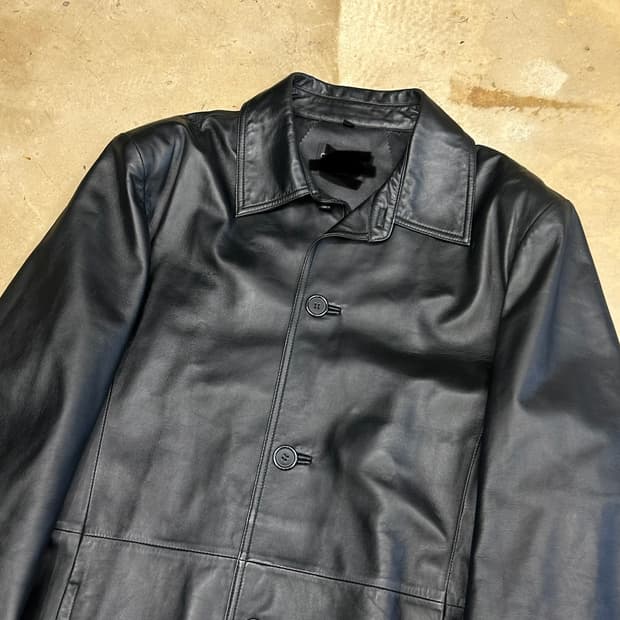 XL vtg 쉽스킨 롱코트