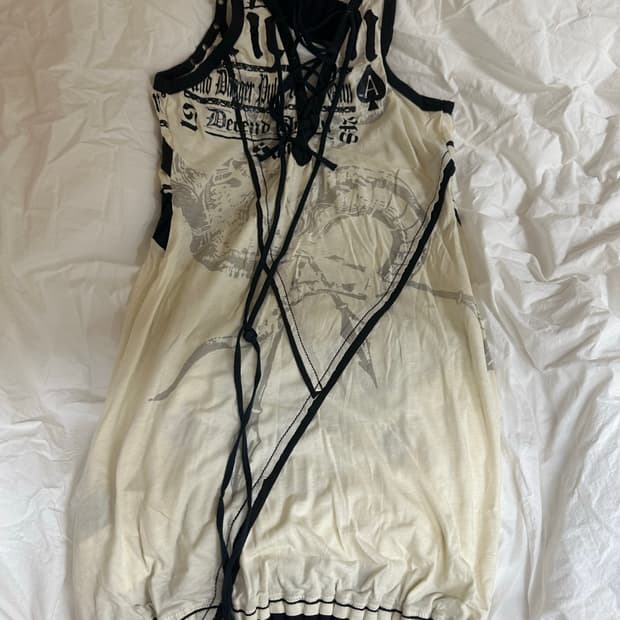 Punk 슬리브 펑크 원피스