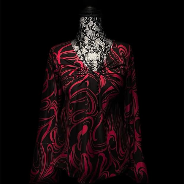 반택포 아게죠 오리엔탈 롱슬 롱슬리브 