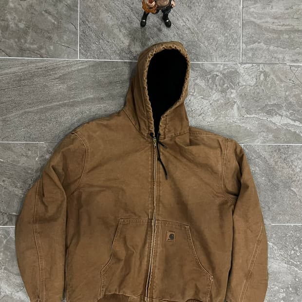 (XL)칼하트 덕 액티브 후드자켓 J130 BRN 칼하트브라운