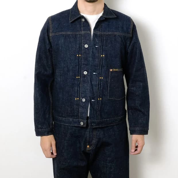 일본 데님브랜드 빅존 그린라벨 1세대 데님자켓 판매합니다.