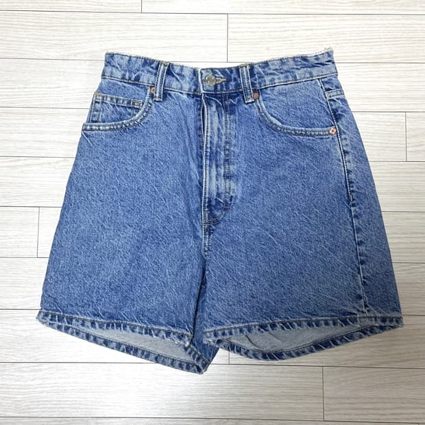 자라 데님 쇼츠