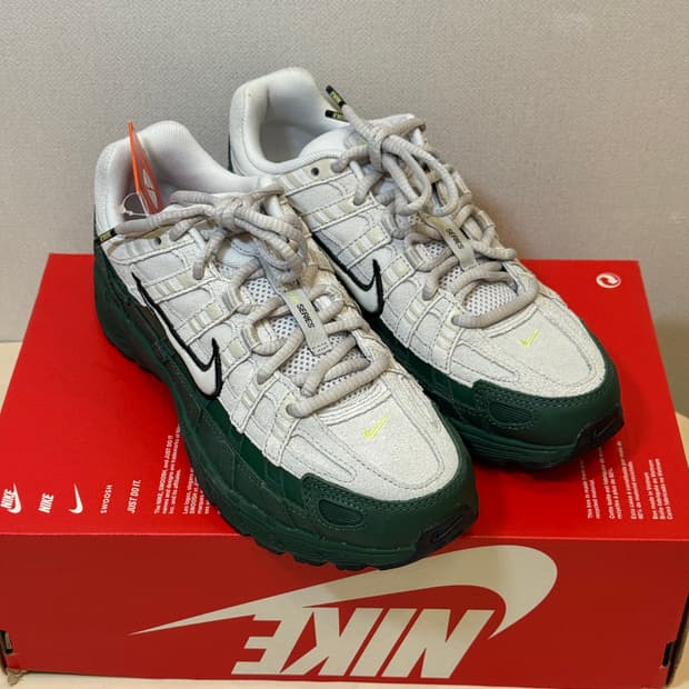 나이키 P-6000 프리미엄 라임라이트 다크 스모크 그레이 275mm